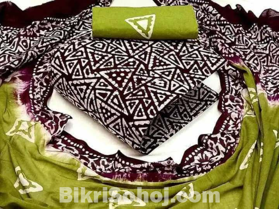 বাটিক থ্রি-পিস